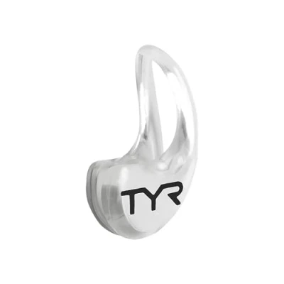 Image of TYR Unisex Adult Ergo Swim Nose Clip Clear, Medium