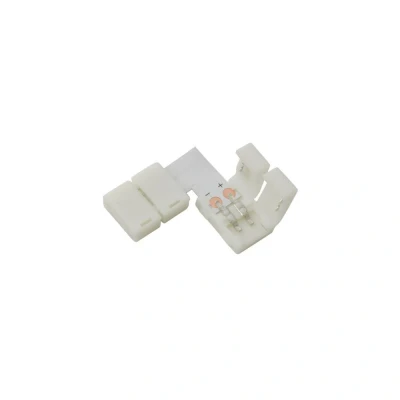 Image of Lyyt 8 mm Single Colour L Piece Diy LED Tape Kit Connectors (Pack of 5)