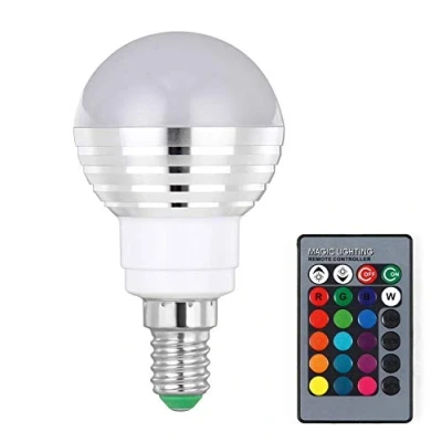 Image of KANKOO Colour Change Light Bulb Hive Bulbs Small Bayonet Coloured Screw Night Led for Home Lighting e14