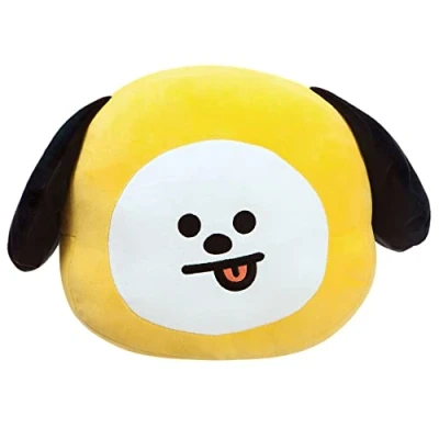 Image of Aurora, 61465, BT21 Official Merchandise, CHIMMY Plush Cushion, Yellow