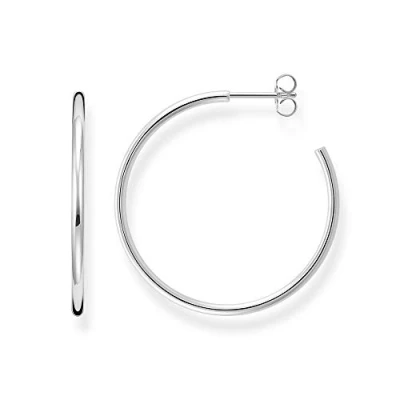 Image of Thomas Sabo Women Hoop Earrings Classic small 925 Sterling Silver CR645 001 21
