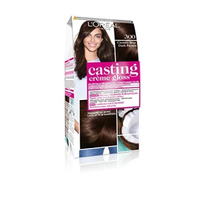 Image of L&#039;Oréal Paris Casting Crème Gloss 300 Hair Colour Dark Brown