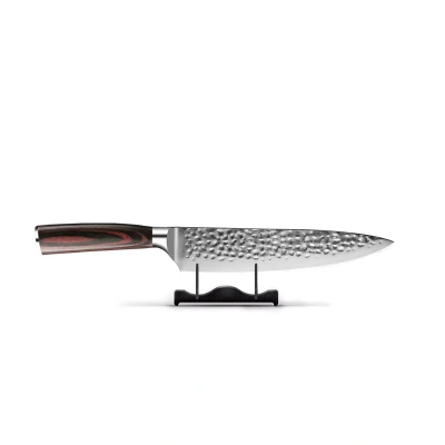 Image of Hammered stainless steel chef&#039;s knife 20 cm