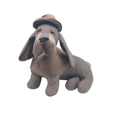 Image of Lesser &amp; Pavey British Designed Door Stoppers Stop Device Suitable for All Types Including Indoor Outdoor Stops Modern Homes Offices Dachshund