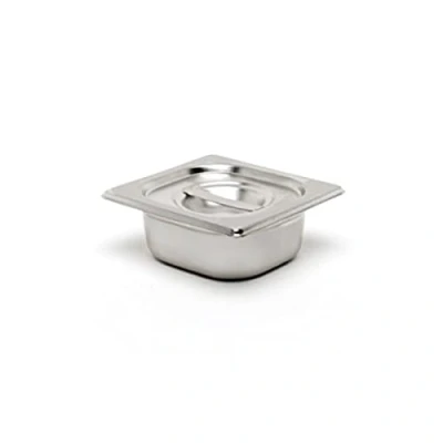 Image of Genware NEV GN19 150 Stainless Steel Gastronorm Pan, Size 1/9, mm Deep