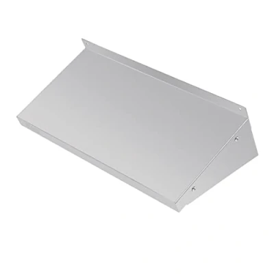 Image of Vogue Stainless Steel Kitchen Shelf 600mm, Silver, Size: 600(W) x 300(D)mm, Brackets Included, Maximum load: 50 kg, Y749