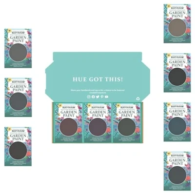 Image of Rust Oleum Garden Paint in Satin Finish Moody Darks Tester Box