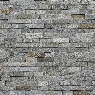 Image of Exclusive New Realistic 3D Vintage Brick Effect Rustic Stone Grey Textured Wallpaper (Modern AL1042)