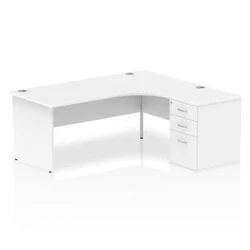 Image of Impulse 1800 Right Hand Panel End Workstation 600 Pedestal W