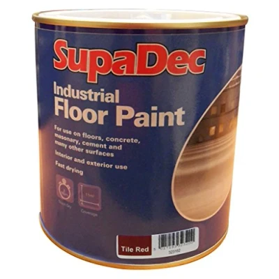 Image of SupaDec Industrial Floor Paint 1L Tile Red