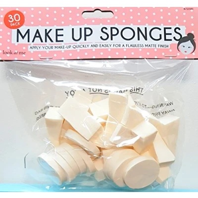 Image of ITP ‎N 52300 Wedge Make Up Blenders / Sponges, Pack of 30