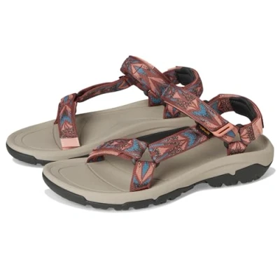 Image of Teva Women&#039;s Hurricane Xlt2 Sandal, Archive Wings Blooming Dahlia, 7 UK