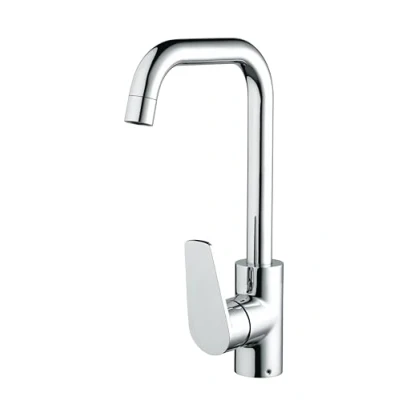 Image of Bristan BLB EFSNK C Blueberry Easyfit Kitchen Sink Mixer Tap with Swivel Spout, Chrome