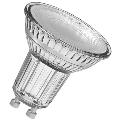 Image of OSRAM Led Value PAR16 50 36º. Light Bulb 220 240v 4,3w 3000k GU10. 350 Lumen. Equals 50w. 10.000 Hours. 55 X 51mm.