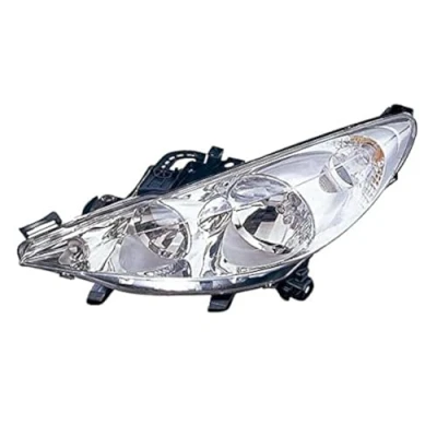 Image of 620695 Headlights ALKAR 2752283 Right H1, W5W, H7 chrome PEUGEOT: 207 Hatchback, CC