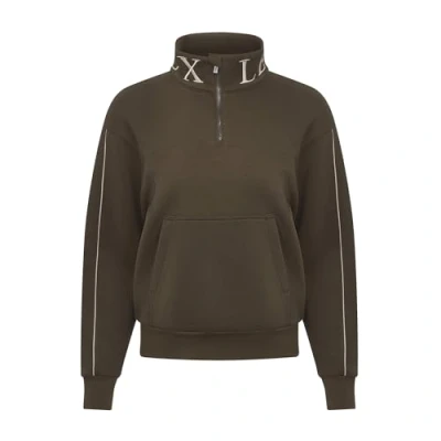 Image of LeMieux Kali Womens Quarter Zip Sweatshirt Alpine 12
