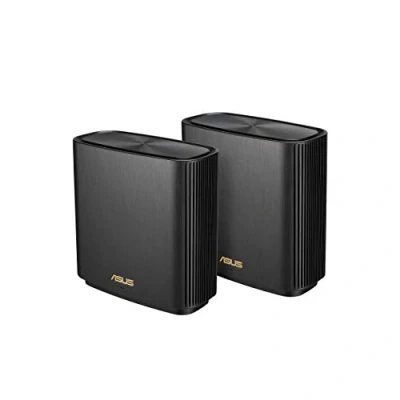 Image of ASUS ZenWiFi AX Whole Home Tri Band Mesh WiFi 6 System(XT8), Coverage Up to 510sq m or 5500sq ft 6+ Rooms, 6.6 Gbps WiFi, 3 SSIDs, Life Time Free Network Security and PS5 Compatible, 2.5G Port