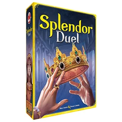 Image of Space Cowboys, Splendor Duel, Board Game, Ages 10+, 2 Players, 30 Minutes Playing Time