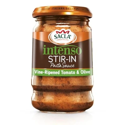 Image of Sacla Italian Basil Pesto Sauce Perfect with Pasta, Pizza, Garlic Bread and Tagliatelli Made Fresh Leaves, Cheeses Pine Nuts 190g (Pack of 1)