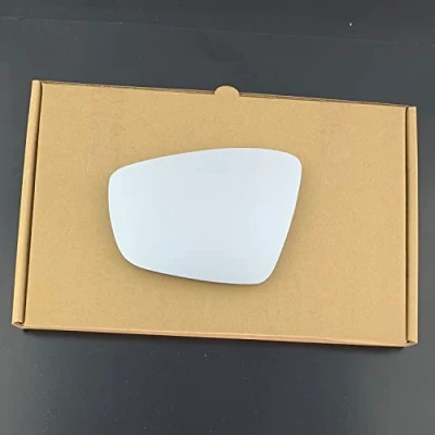 Image of Stick on Wing Mirror Glass fits Volkswagen Polo Reg 2009 to 2017 (MK5) Left Passenger Side