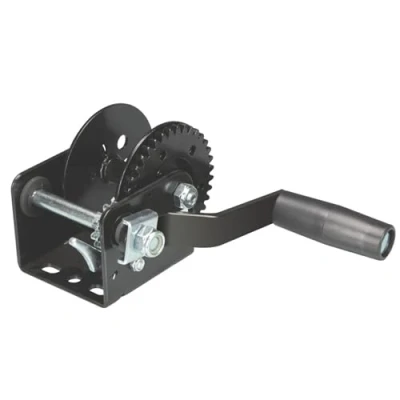 Image of PEREL WHW250 Manual Winch 250 kg, Black