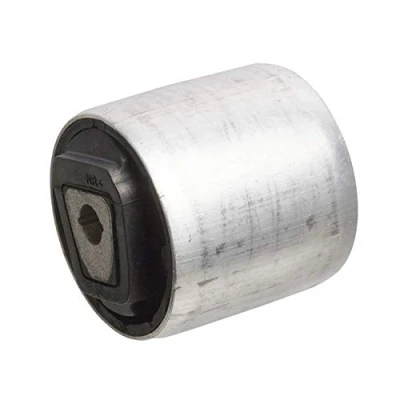 Image of 31120406872, 31126768302 Arm Bushes FEBI BILSTEIN 104324 inner, Front Axle Left, Right 76mm Elastomer BMW: 5 Saloon, Touring