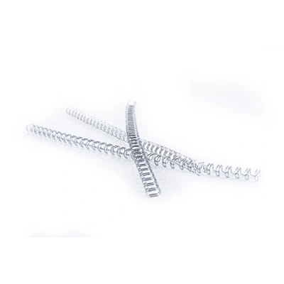 Image of PAVO A4 12.7 mm Premium Wire Binding Spines Silver (Pack of 100)