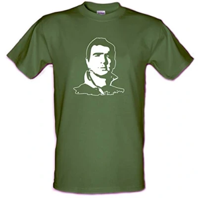 Image of ERIC CANTONA Man United Football Legend Che Guevara style Heavy Cotton t shirt