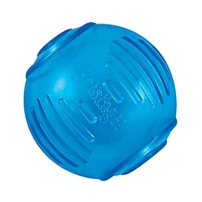 Image of Petstages Orka Tennis Ball Treat Dispensing Dog Chew Toy, Royal Blue