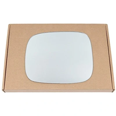 Image of Less4spares Wing Mirror Glass Left Compatible with Volvo XC90 2007 2014 STICK ON Passenger Near Side Convex