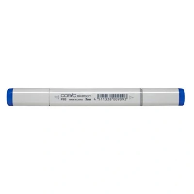 Image of Copic Sketch Coloured Marker Pen (FB 2) Fluorescent Dull Blue, For Art &amp; Crafts, Colouring, Graphics, Highlighter, Design, Anime, Professional Beginners, Supplies Colouring Books
