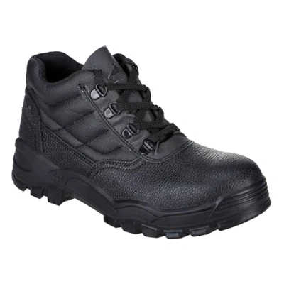 Image of Portwest FW10 Comfort Slip Resistant Steelite Protector Boot S1P Black, 38