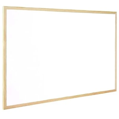 Image of Q Connect Wooden Frame Whiteboard 600x400mm + Free FINCHLEY Refill Pen