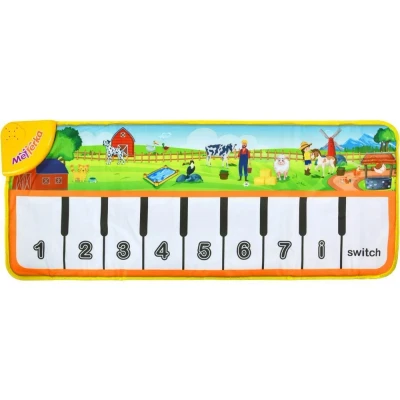 Image of Little Star Piano Farm Mat Musical Toy with &amp; Animal Sounds