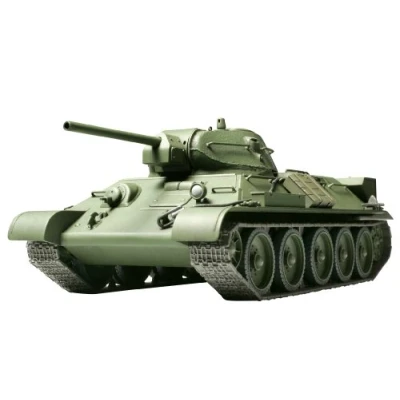 Image of Russian Tank T34/76 Model 1941 (Cast Turret) 1:48 Military Tamiya
