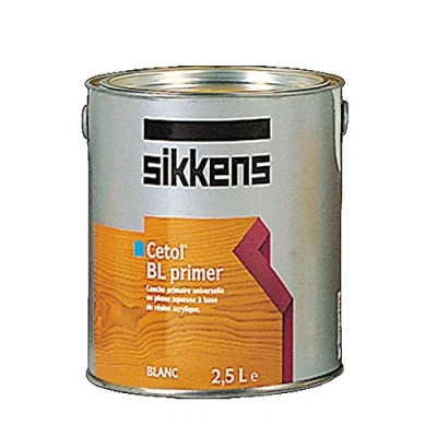 Image of Sikkens Cetol Bl Primer Paint 2.5 litres Quick Drying White