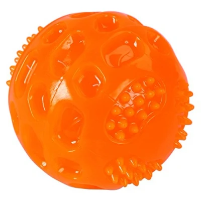 Image of Kerbl Ball ToyFastic Squeaky Toy 7.5 cm, Orange
