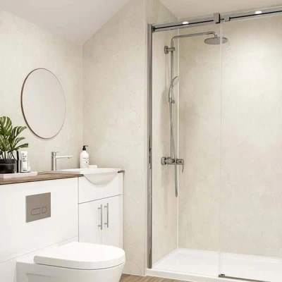 Image of Multipanel Classic Marfil Cream Wall Panel Unlipped 2400 x 598mm