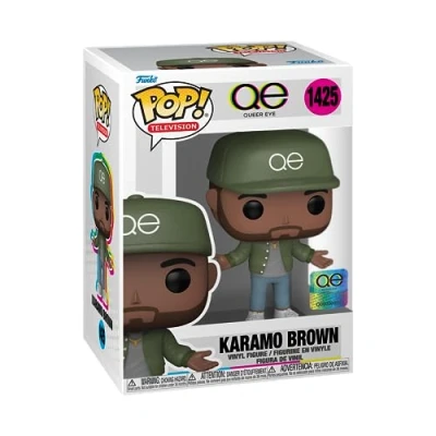 Image of Funko POP! TV: Queer Eye Karamo Brown Collectable Vinyl Figure Gift Idea Official Merchandise Toys for Kids &amp; Adults TV Fans Model Collectors and Display