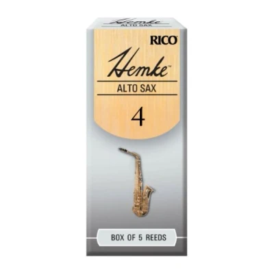 Image of Rico Hemke 4.0 Strength Reeds for Alto Sax (Pack of 5)
