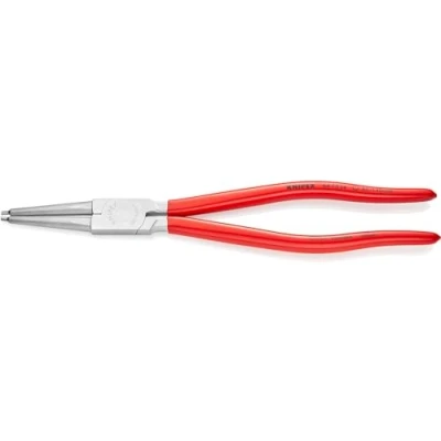 Image of Knipex Circlip Pliers for internal circlips in bore holes chrome plated, plastic coated 320 mm 44 13 J4