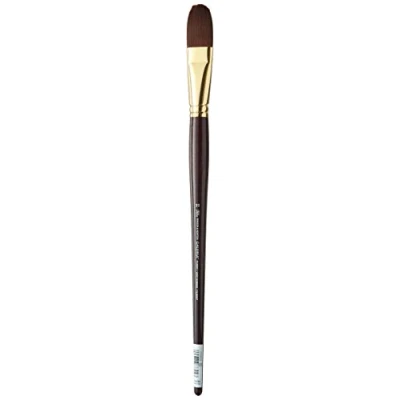 Image of Winsor &amp; Newton Size 22 Galeria Long Handle Filbert Brush