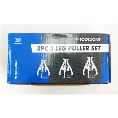 Image of Toolzone 3 Piece Leg Puller Set 3&quot;, 4&quot; &amp; 6