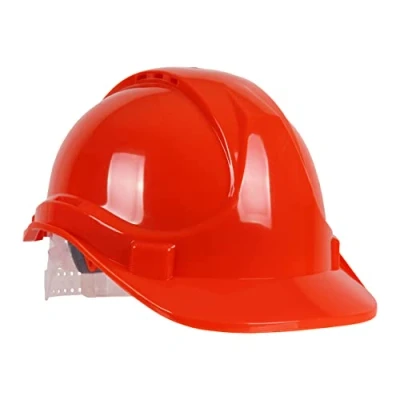 Image of Blackrock Orange Hard Hat, Safety Helmet, Hats Construction, Hardhat, PPE, Construction Mens Womens Childs Multi Position 6 Point Adjustable, Builders, Work Equipment &amp; Gear