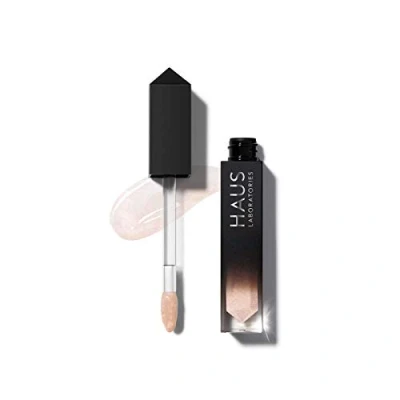 Image of HAUS LABORATORIES By Lady Gaga: LE RIOT Lip Gloss High Shine, Lightweight Available in 18 Colors, Shimmer &amp; Sparkle, Comfortable Wear, Vegan Cruelty Free 0.17 Oz.