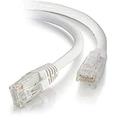 Image of C2G 83264 3M WHT Cat5e Ethernet RJ45 High Speed Network Cable, LAN Lead Unshielded PVC UTP Patch Cable