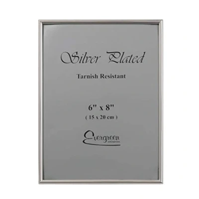 Image of Evergreen Frame, Silver Plated, 6x8 [15x20cm]