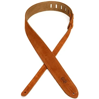 Image of Levy&#039;s Leathers Ms12 hny 2 inch Suede Leather Strap Honey