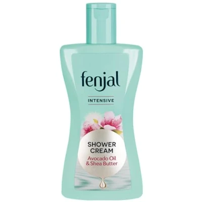 Image of Fenjal Intensive Body Shower Creme, Exfoliating, Brighter &amp; Nourished Skin, Bergamot Vanilla, 200 ml