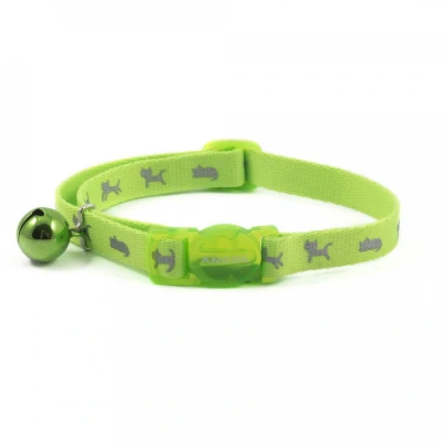 Image of Cat Collar Hi Viz Green sgl 583795 Ancol